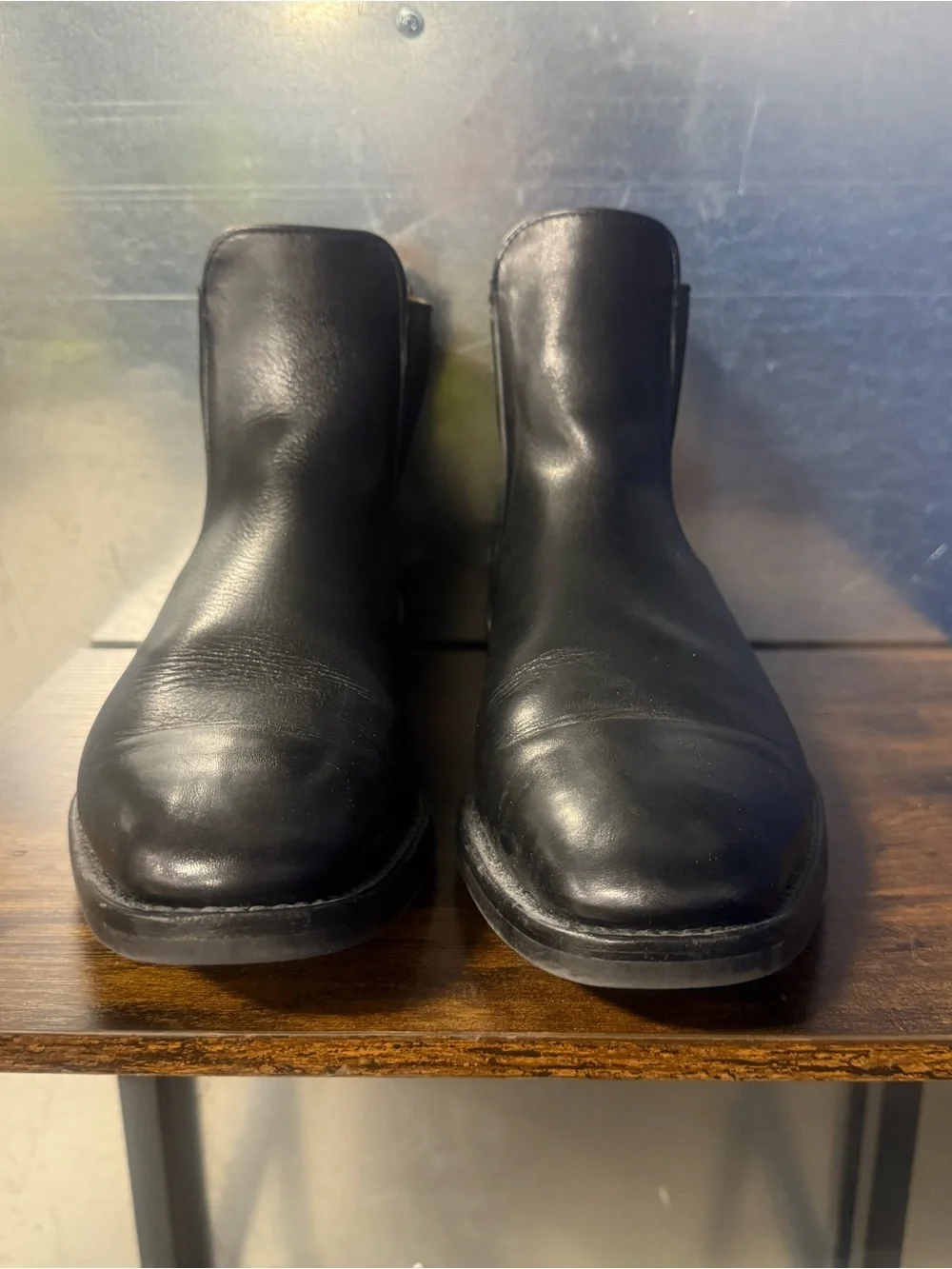 Allen Edmonds Liverpool Chelsea Boots Men's 11 D Black Leather